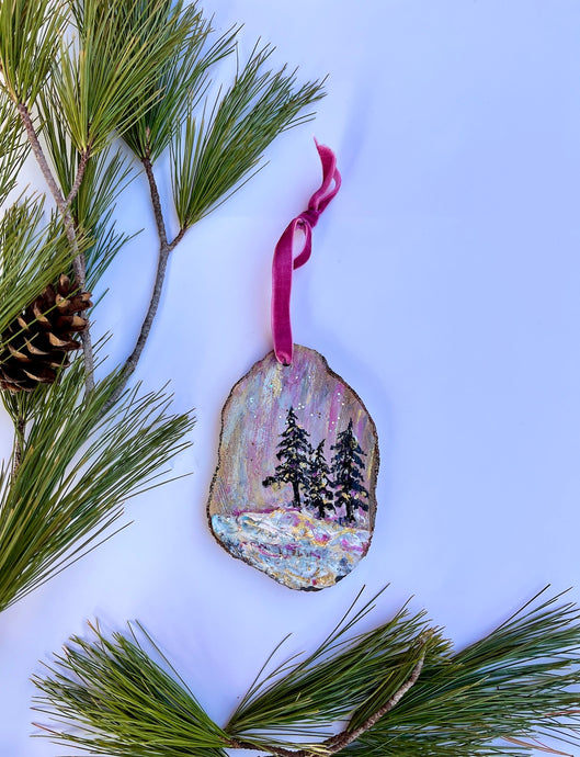 Silver & Gold Ornament #12